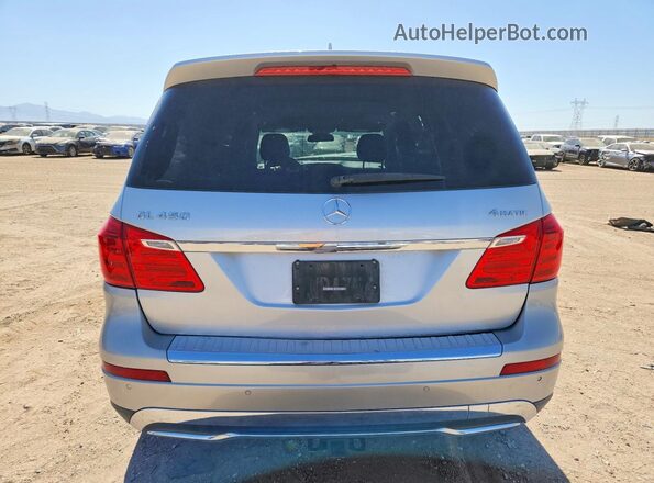 4JGDF6EE7GA699165 2016 MERCEDES-BENZ GL-CLASS Серебряный Вид сзади