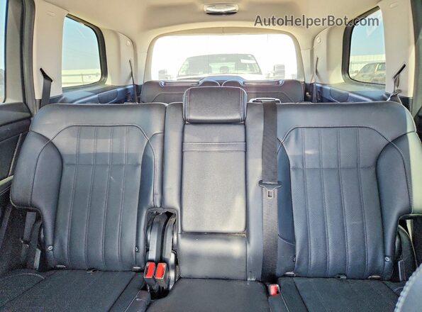 4JGDF6EE7GA699165 2016 MERCEDES-BENZ GL-CLASS Серебряный Вид задних сидений