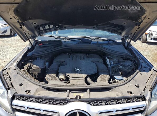 4JGDF6EE7HA762878 2017 MERCEDES-BENZ GLS Gray Widok komory silnika