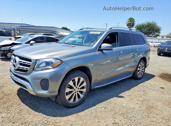 4JGDF6EE7HA762878 2017 MERCEDES-BENZ GLS Gray Przód lewy