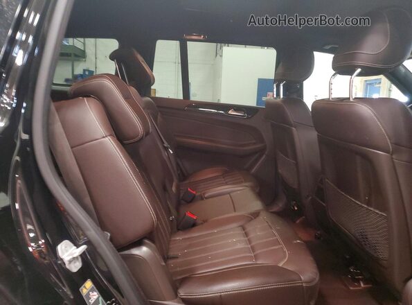 4JGDF6EE7HA812565 2017 MERCEDES-BENZ GLS Black Rear interior view