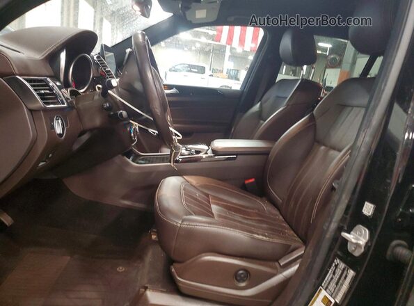 4JGDF6EE7HA812565 2017 MERCEDES-BENZ GLS Black Front interior view