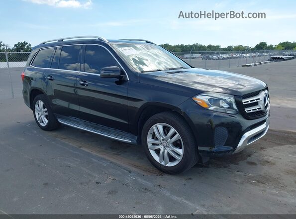 4JGDF6EE7HA818012 2017 MERCEDES-BENZ GLS 450 Black წინა მარჯვენა