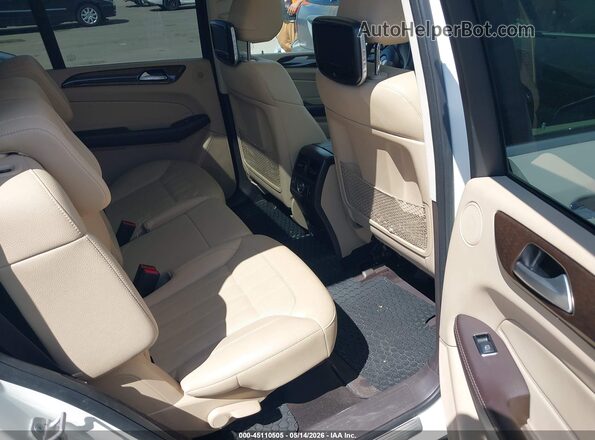 4JGDF6EE7HA968461 2017 MERCEDES-BENZ GLS 450 White VIN კოდის სტიკერის ხედი
