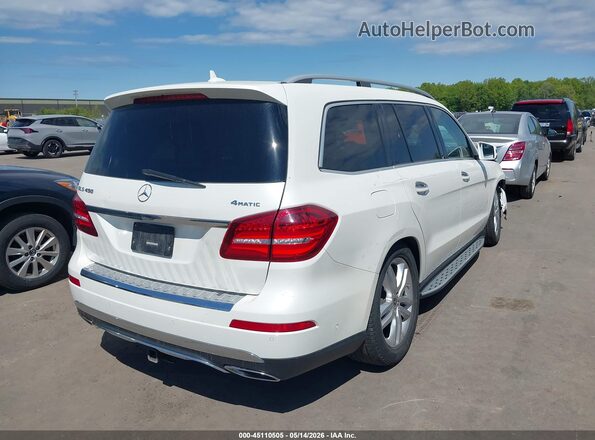4JGDF6EE7HA968461 2017 MERCEDES-BENZ GLS 450 White უკანა მარჯვენა
