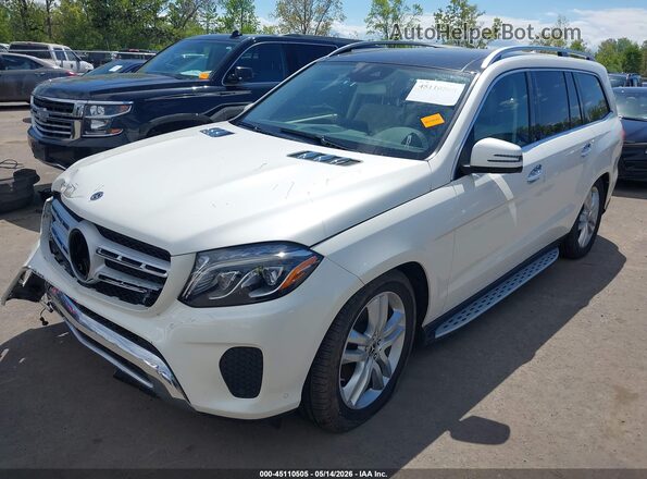 4JGDF6EE7HA968461 2017 MERCEDES-BENZ GLS 450 White წინა მარცხენა ხედი სამი მეოთხედიდან