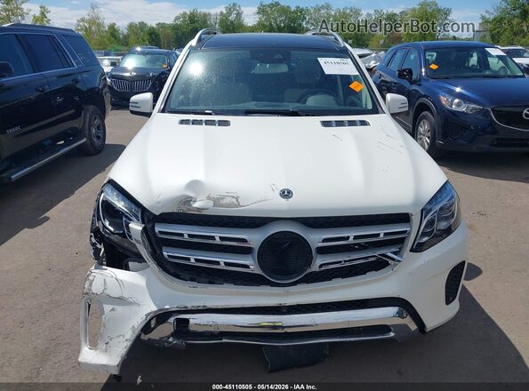4JGDF6EE7HA968461 2017 MERCEDES-BENZ GLS 450 White ხელსაწყოთა პანელის ხედი