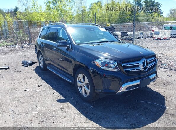 4JGDF6EE7KB183570 2019 MERCEDES-BENZ GLS 450 Черный Передняя правая четверть