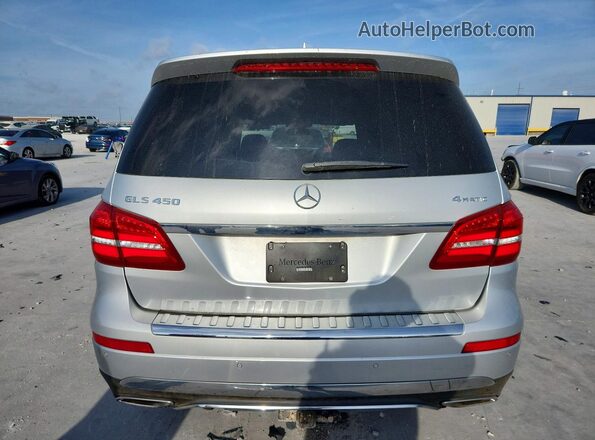 4JGDF6EE7KB197775 2019 MERCEDES-BENZ GLS Silver Вид ззаду