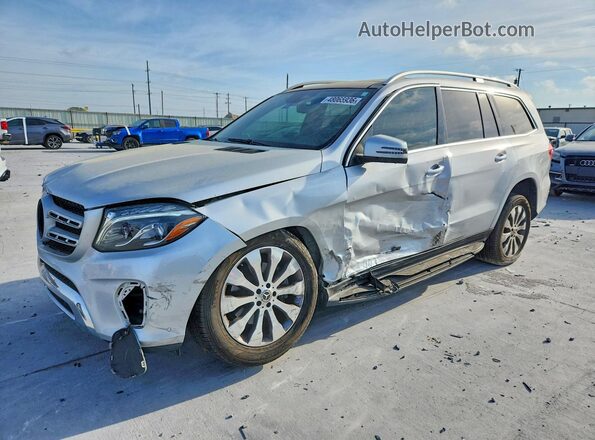 4JGDF6EE7KB197775 2019 MERCEDES-BENZ GLS Silver Передня ліва чверть