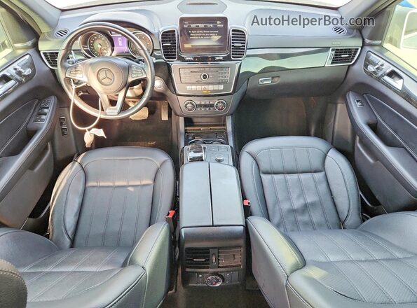 4JGDF6EE7KB197775 2019 MERCEDES-BENZ GLS Silver Вид панелі приладів