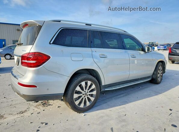 4JGDF6EE7KB197775 2019 MERCEDES-BENZ GLS Silver Задня права чверть