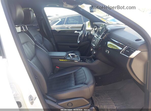 4JGDF6EE8HA759732 2017 MERCEDES-BENZ GLS 450 White წინა სალონის ხედი