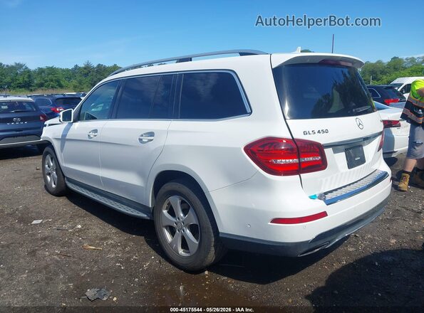 4JGDF6EE8HA759732 2017 MERCEDES-BENZ GLS 450 White უკანა მარცხენა