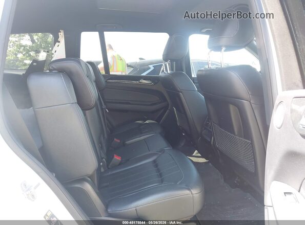 4JGDF6EE8HA759732 2017 MERCEDES-BENZ GLS 450 White VIN კოდის სტიკერის ხედი