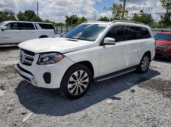 4JGDF6EE8HA861645 2017 MERCEDES-BENZ GLS White Przód lewy