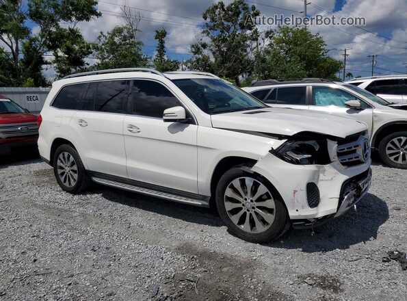 4JGDF6EE8HA861645 2017 MERCEDES-BENZ GLS White Przód prawy