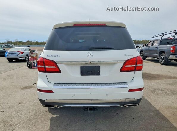 4JGDF6EE8JB026726 2018 MERCEDES-BENZ GLS Белый Вид сзади