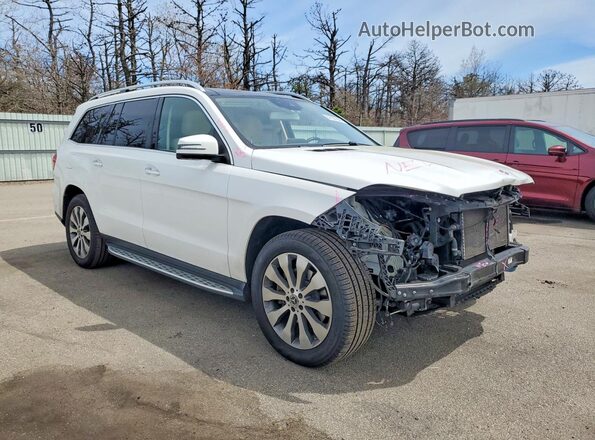 4JGDF6EE8JB026726 2018 MERCEDES-BENZ GLS Белый Передняя правая четверть