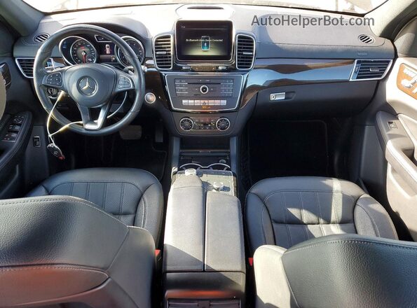 4JGDF6EE8JB028444 2018 MERCEDES-BENZ GLS Черный Вид панели приборов