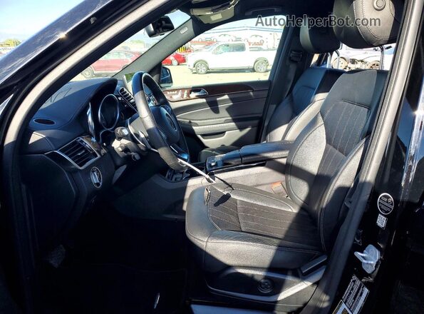 4JGDF6EE8JB028444 2018 MERCEDES-BENZ GLS Черный Вид салона спереди