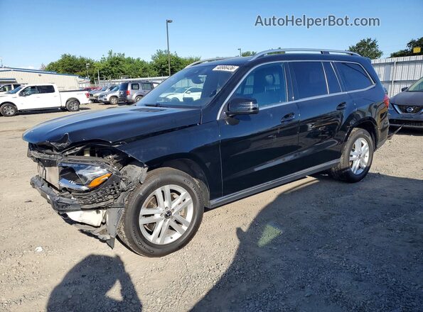 4JGDF6EE8JB028444 2018 MERCEDES-BENZ GLS Черный Передняя левая четверть