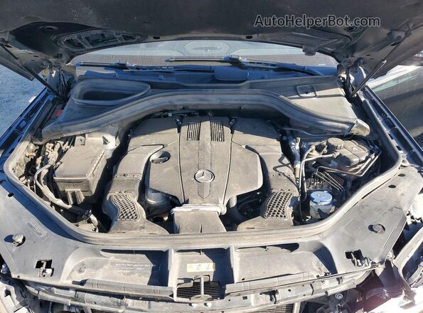 4JGDF6EE8JB028444 2018 MERCEDES-BENZ GLS Черный Вид подкапотного пространства