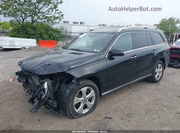 4JGDF6EE8KB195145 2019 MERCEDES-BENZ GLS 450 Black Передня ліва чверть