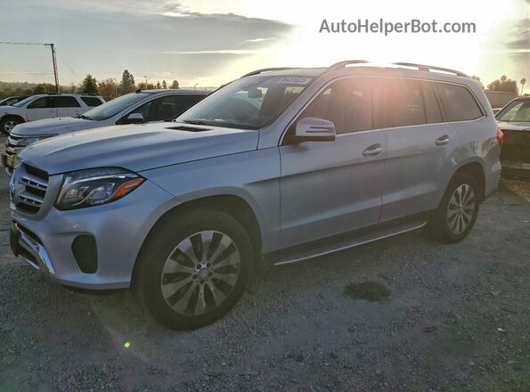 4JGDF6EE9HA872704 2017 MERCEDES-BENZ GLS Silver Przód lewy