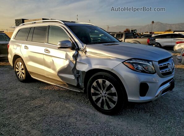 4JGDF6EE9HA872704 2017 MERCEDES-BENZ GLS Silver Przód prawy
