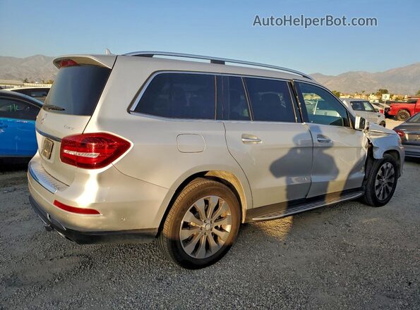 4JGDF6EE9HA872704 2017 MERCEDES-BENZ GLS Silver Tył prawy