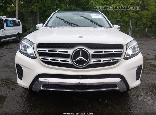 4JGDF6EE9JB030316 2018 MERCEDES-BENZ GLS 450 White Widok z przodu
