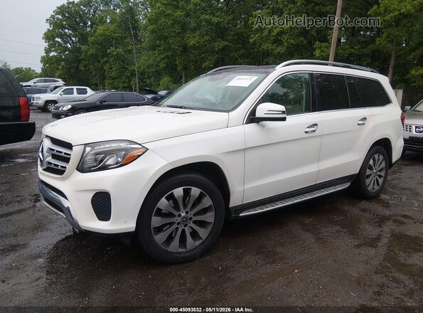 4JGDF6EE9JB030316 2018 MERCEDES-BENZ GLS 450 White Przód lewy