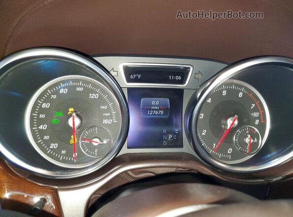 4JGDF6EE9JB037315 2018 MERCEDES-BENZ GLS Black Vista del cuadro de instrumentos