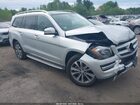 2016 Mercedes-benz Gl 450 4matic Silver vin: 4JGDF6EEXGA621544