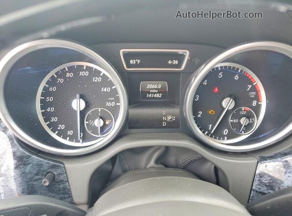 4JGDF6EEXGA704861 2016 MERCEDES-BENZ GL-CLASS Gray Սարքավորումների վահանակի տեսք