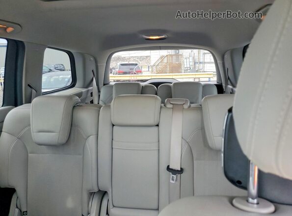 4JGDF6EEXGA704861 2016 MERCEDES-BENZ GL-CLASS Gray Հետևի նստատեղերի տեսք