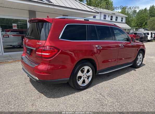 4JGDF6EEXHA775382 2017 MERCEDES-BENZ GLS 450 Red უკანა მარჯვენა