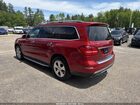 2017 Mercedes-benz Gls 450 4matic Red vin: 4JGDF6EEXHA775382