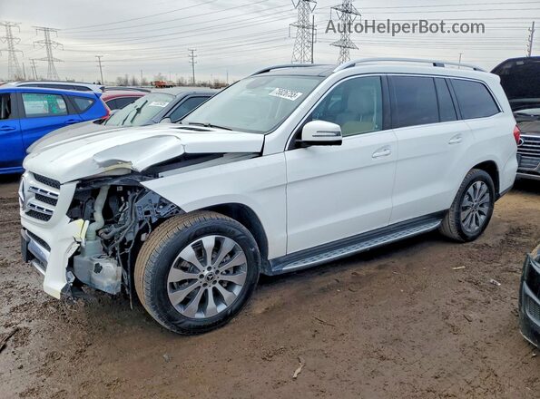 4JGDF6EEXJB024976 2018 MERCEDES-BENZ GLS White Przód lewy