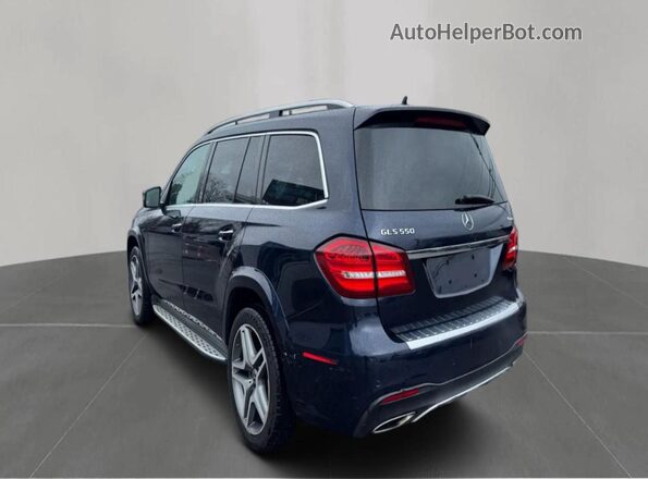 4JGDF7DE1JB117151 2018 MERCEDES-BENZ GLS Blue Հետևի աջ