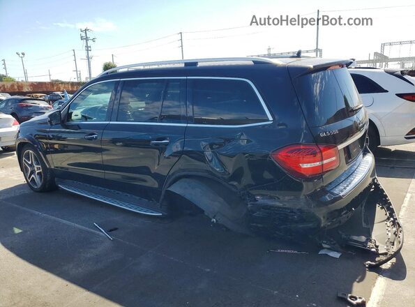 4JGDF7DE3HA752100 2017 MERCEDES-BENZ GLS Черный Задняя левая четверть