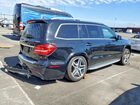 2017 Mercedes-benz Gls 550 4matic Черный vin: 4JGDF7DE3HA752100