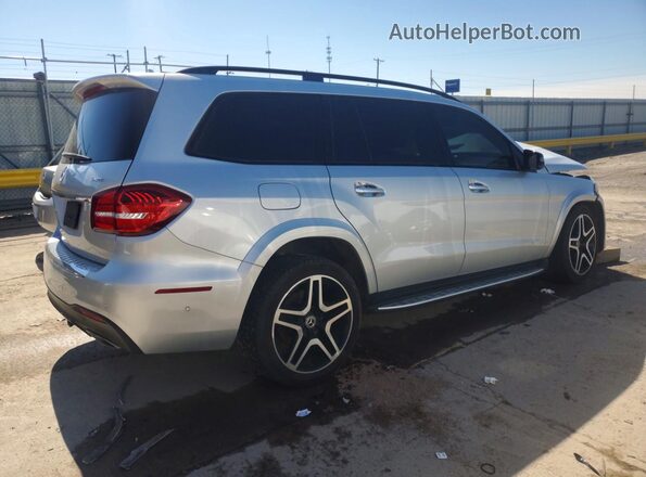 4JGDF7DE3JB151365 2018 MERCEDES-BENZ GLS Silver Задня права чверть