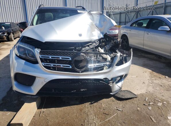 4JGDF7DE3JB151365 2018 MERCEDES-BENZ GLS Silver Вид спереду