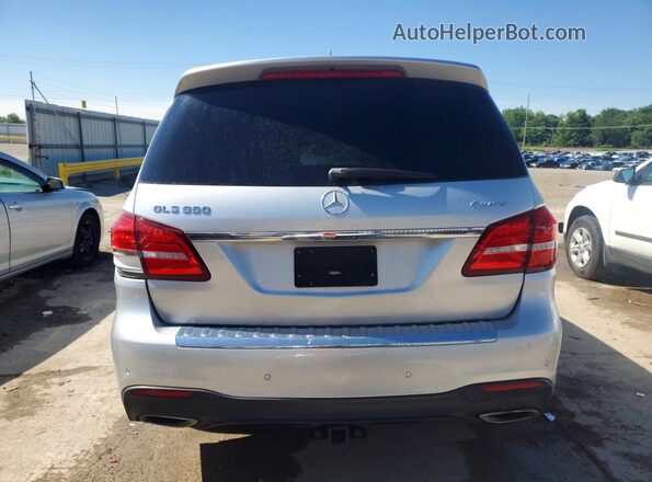 4JGDF7DE3JB151365 2018 MERCEDES-BENZ GLS Silver Вид ззаду