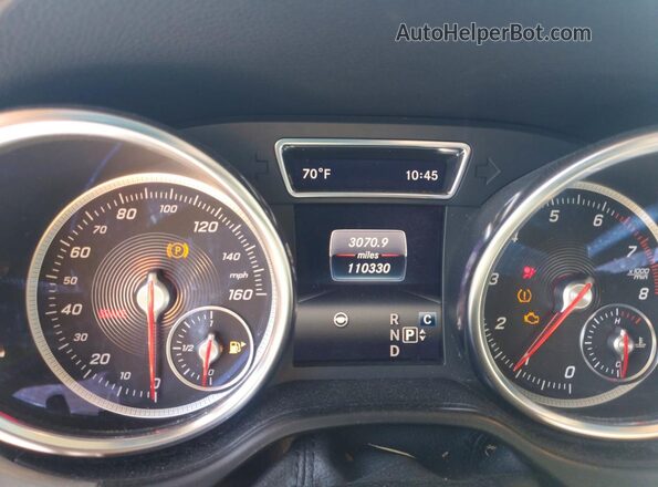 4JGDF7DE3JB151365 2018 MERCEDES-BENZ GLS Silver Вид щитка приладів