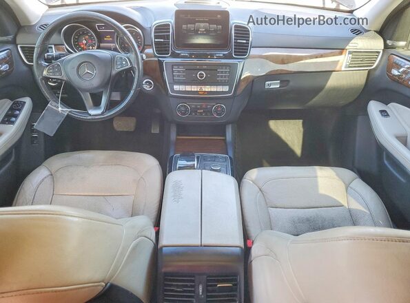 4JGDF7DE4HA753675 2017 MERCEDES-BENZ GLS Black წინა პანელის ხედი