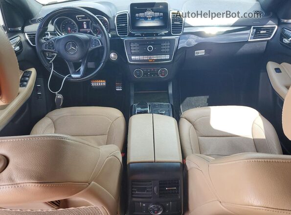 4JGDF7DE5KB232787 2019 MERCEDES-BENZ GLS Белый Вид панели приборов