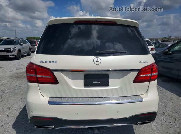 4JGDF7DE5KB232787 2019 MERCEDES-BENZ GLS Белый Вид сзади